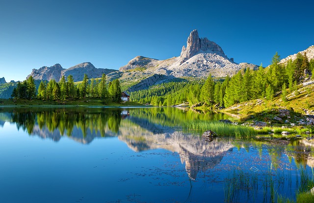croda da lago itálie